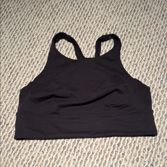 Lululemon Black Women's Sports Bra - Picture 1 of 4